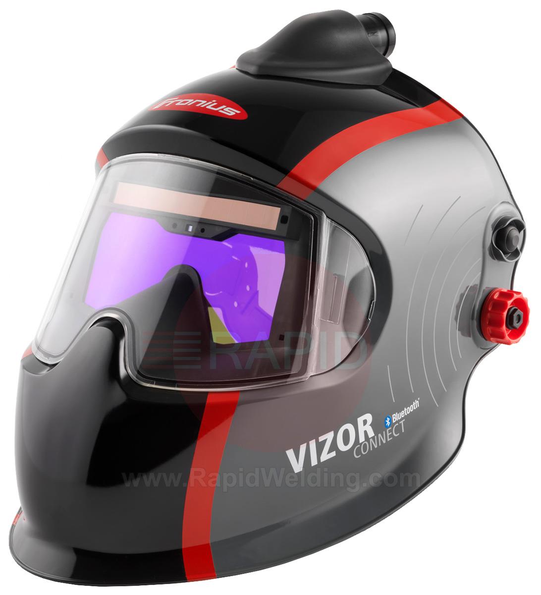 42,0510,0314  Fronius Vizor Connect Auto Darkening Welding Helmet PAPR System, Shades 5-12